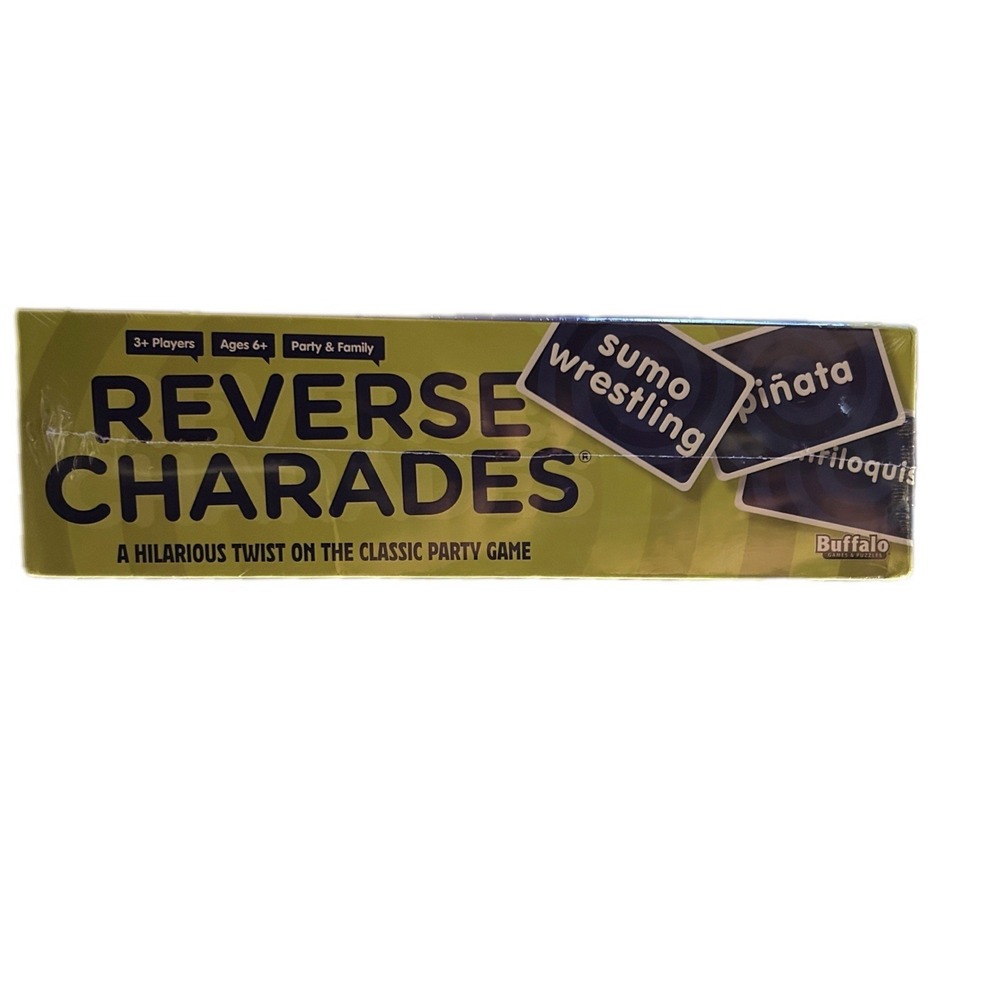Reverse Charades SEALED Buffalo Games Party Family - Picture 3 of 6
